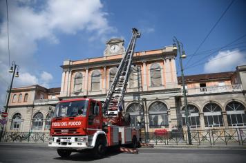 Torino Crolla Il Tetto Della Vecchia Stazione Ferroviaria Di Porta