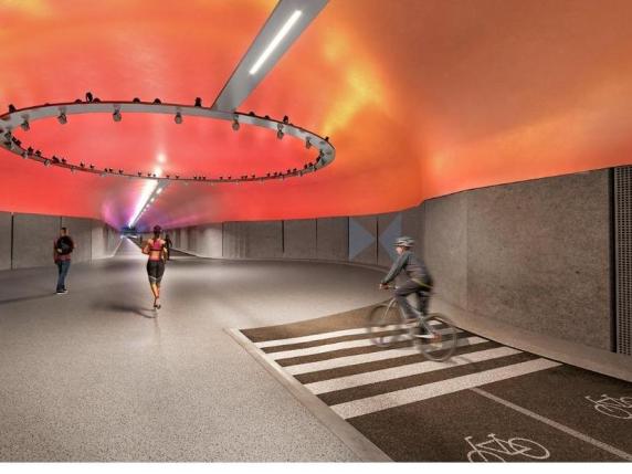 Il tunnel ciclabile più lungo del mondo inaugurato in Norvegia 3