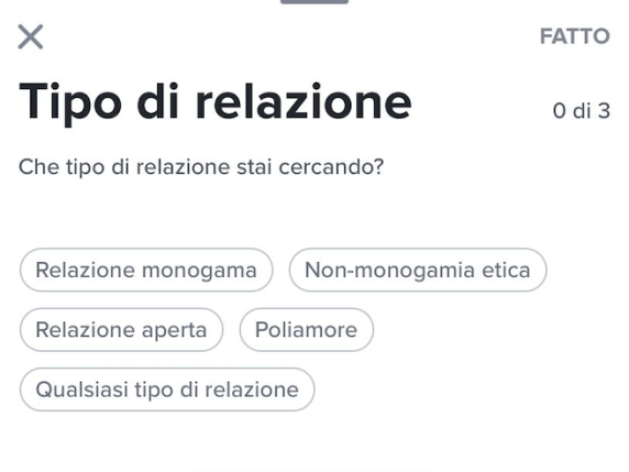 Tinder La Nuova Funzione Che Permette Di Indicare Il Tipo Di Relazione