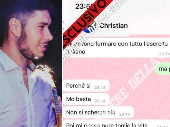 Christian Sodano E La Chat Con Desyr E Prima Del Duplice Femminicidio Di Cisterna Di Latina