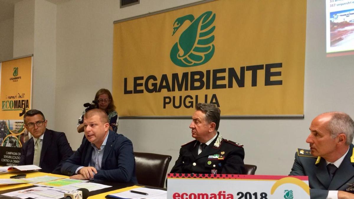 Ecomafia La Puglia Terza In Italia Nel Con Reati