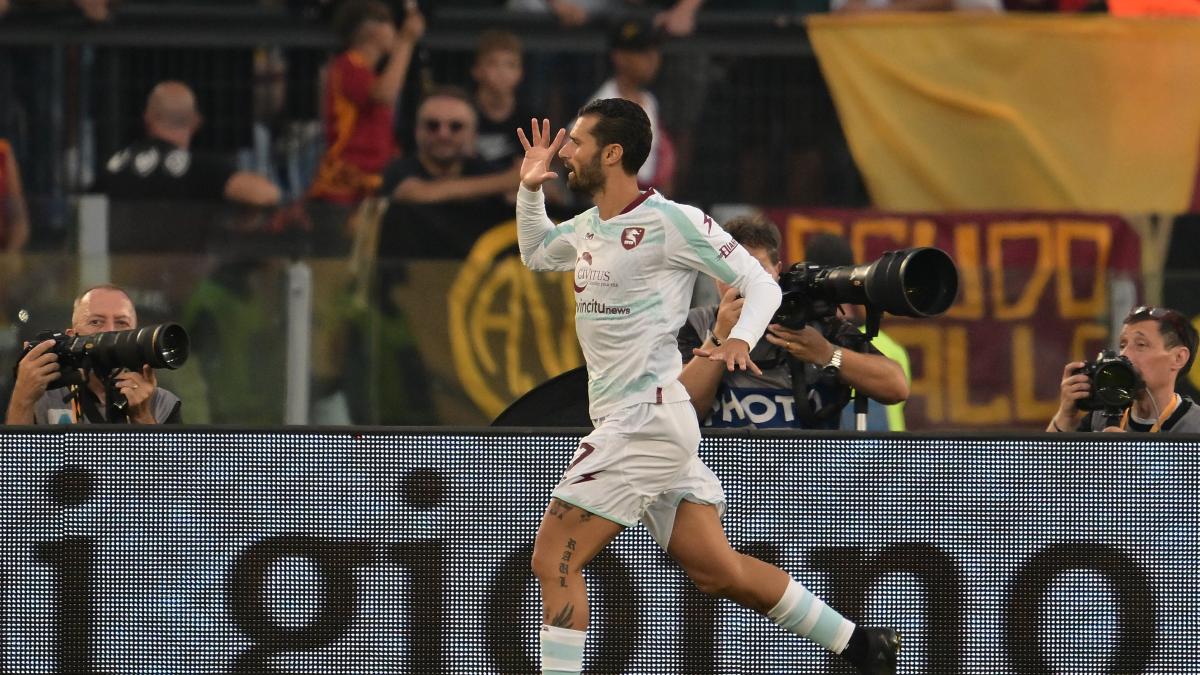 Salernitana Un Candreva Da Sogno All Olimpico La Doppietta Illude Ma