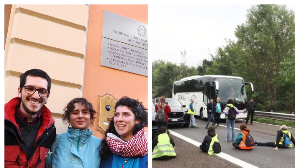 I Tre Ambientalisti Di Ultima Generazione Condannati A Bologna Per Il