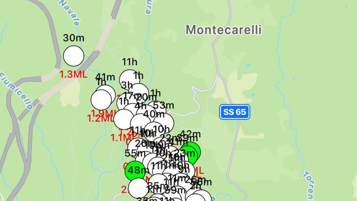 Terremoto In Mugello Con Sciame Sismico Oltre Scosse Corriere It