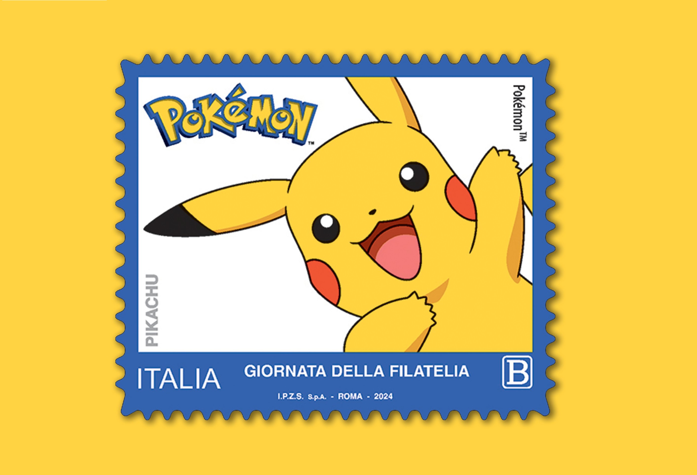 Pikachu In Un Nuovo Francobollo Della Serie Il Patrimonio Artistico E