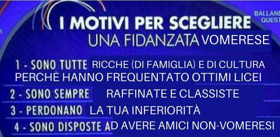 Vomeresi e altri infami - Dopo anni di complicati studi, i nostri