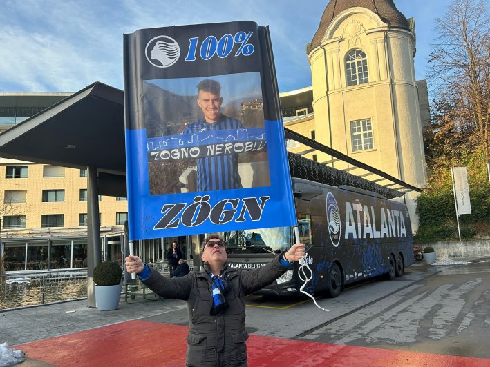 Atalanta, i tifosi a Berna pronti a caricare la squadra