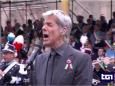 Baglioni canta l'inno di Mameli alla parata per la Festa della Repubblica