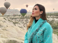 Ilary Blasi compleanno mongolfiere cappadocia