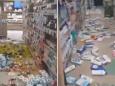 Terremoto Campi Flegrei, i danni in un supermercato a Pozzuoli: la merce a terra
