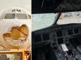 Il volo Palma-Vienna colpito dalla grandine: distrutti il muso e il parabrezza dell’aereo. I piloti lanciano il «Mayday»