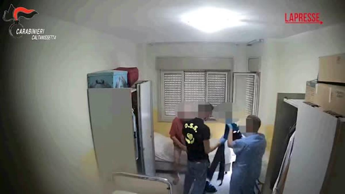 Caltanissetta, i video della casa di riposo lager: anziani ...