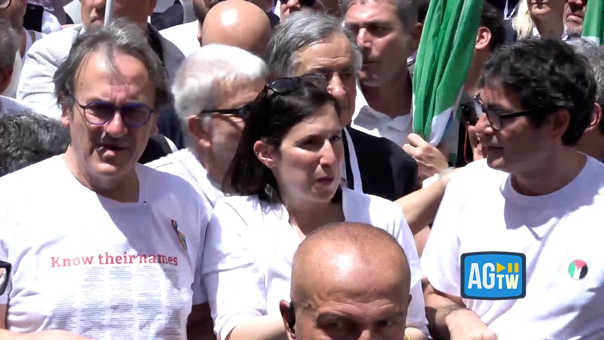 Corteo per Gaza, i leader di Avs, M5s e Pd: «La piazza dell'umanità