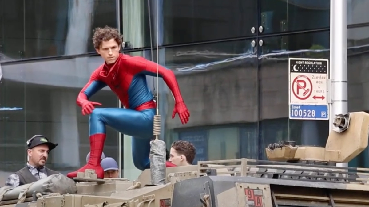 Spider-Man atterra a Glasgow: Tom Holland avvistato sul set del nuovo film  Marvel