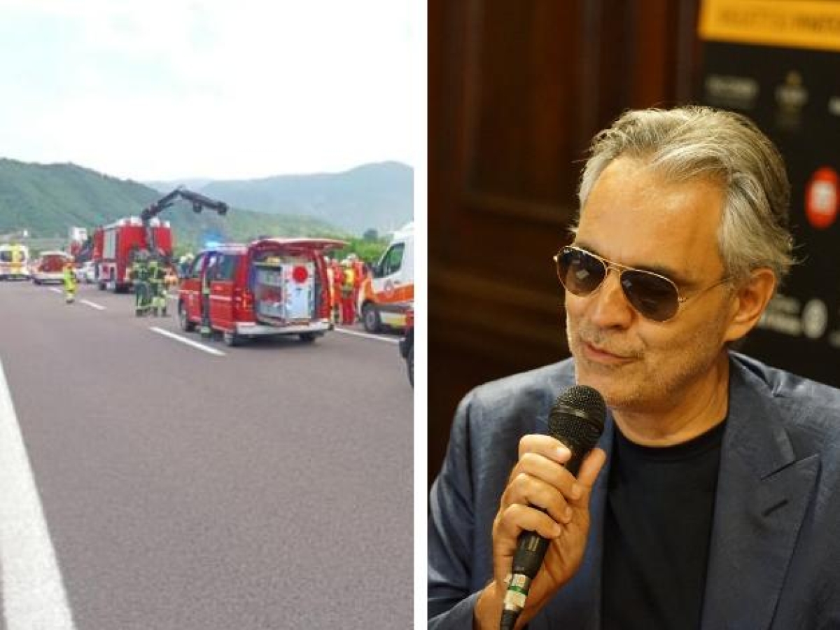 Nessuno Muore Se Vive Nel Cuore Di Chi Resta Mamma olandese perde la vita sull'A22, Andrea Bocelli scrive alla