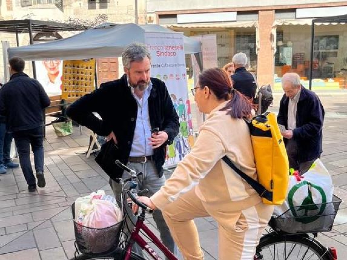 Elezioni comunali a Trento, il sindaco uscente Franco Ianeselli: «Bisogna avere il coraggio di decidere quale futuro costruire»