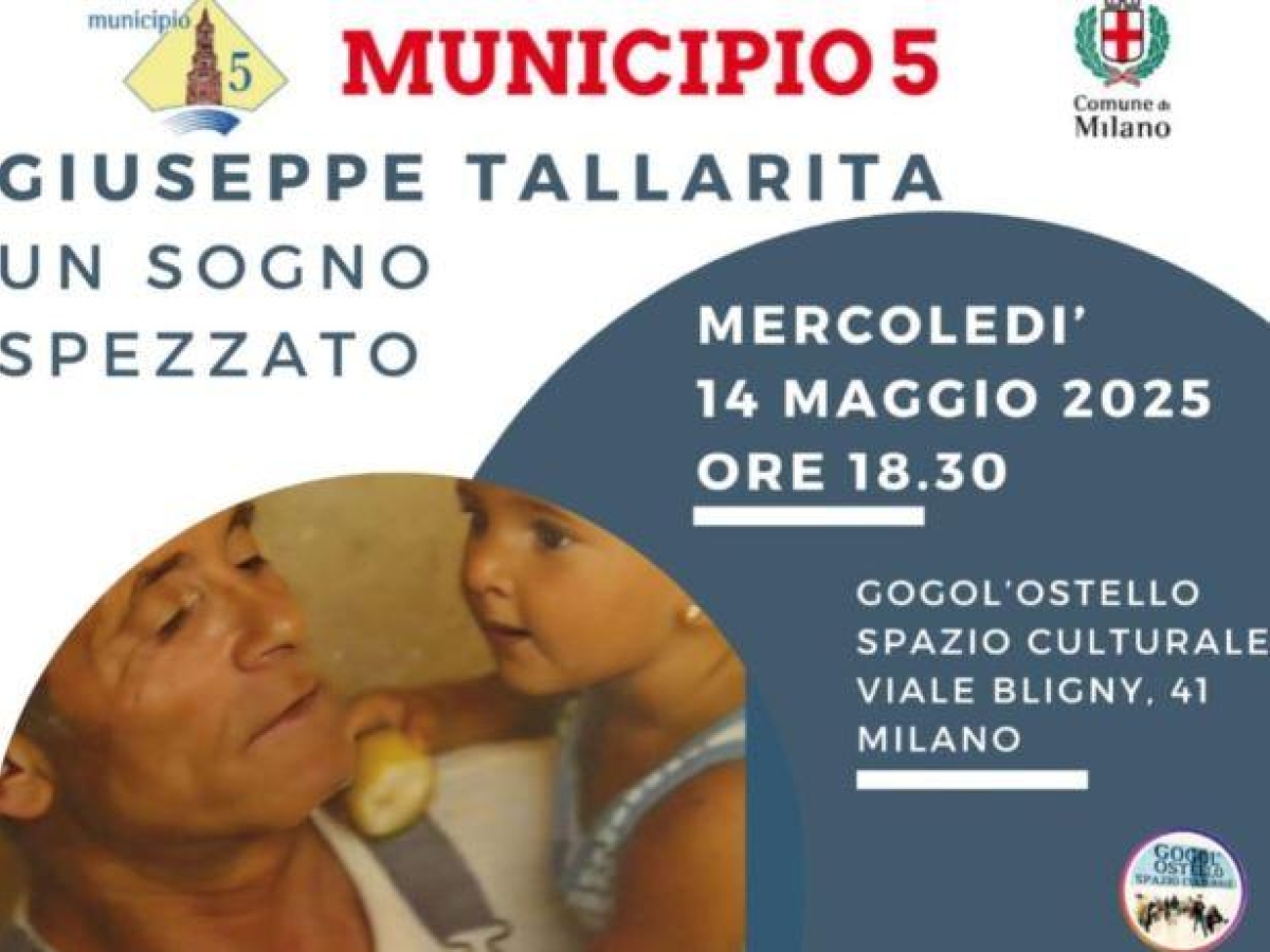 «Giuseppe Tallarita, un sogno spezzato»: la storia di un uomo che non si piegò alla mafia con Nando Dalla Chiesa