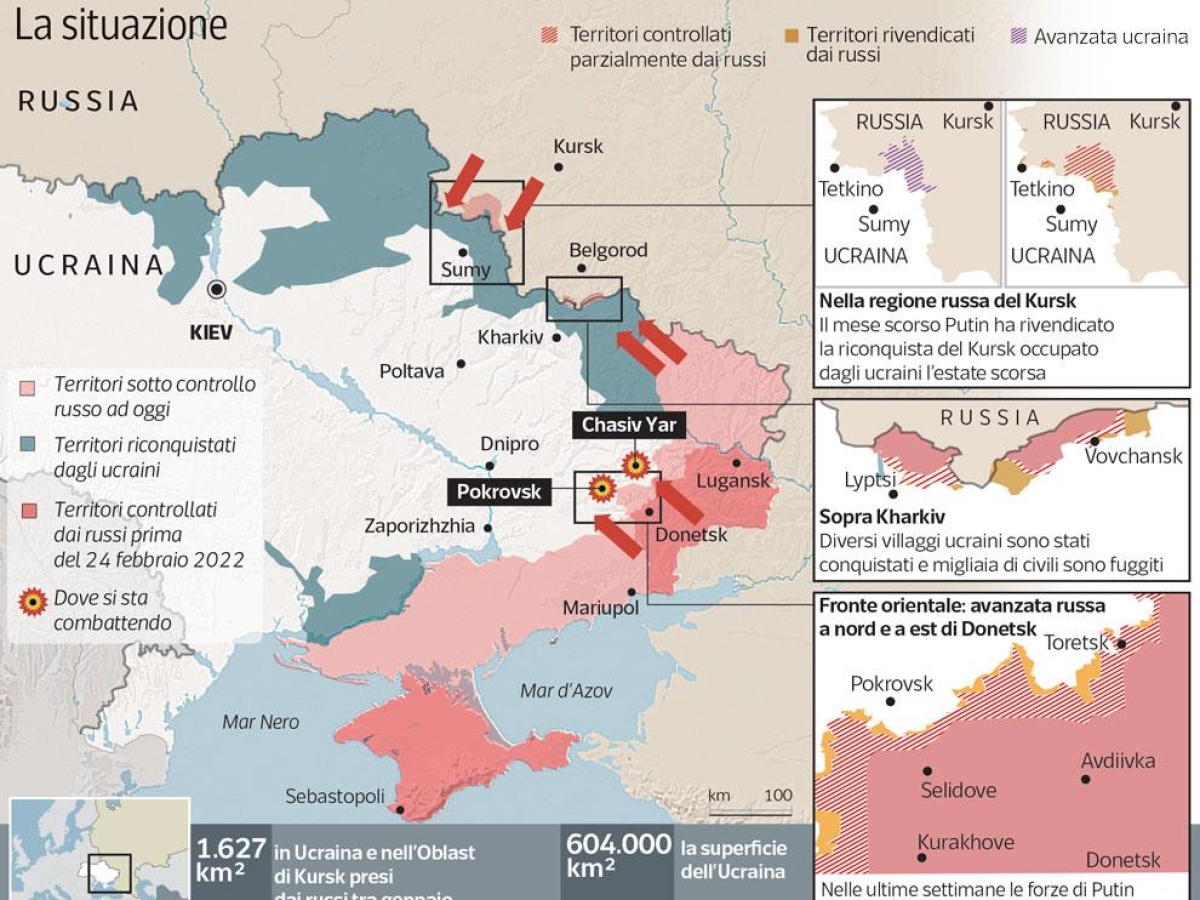 In Ucraina al fronte prosegue lo stallo. E Mosca schiera la guardia del Cremlino In Ucraina al fronte prosegue lo stallo. E Mosca schiera la guardia del Cremlino