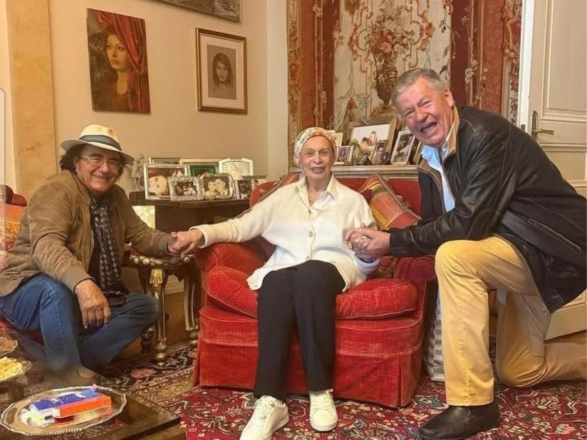 Al Bano va a trovare Sophia Loren a Ginevra. «Indimenticabile» | Poi la polemica: «Quelle foto non dovevano uscire, sono disgustato»