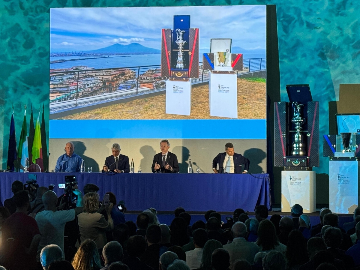 America's Cup a Napoli, presentazione a Castel dell'Ovo. Manfredi: sarà la più bella edizione di sempre