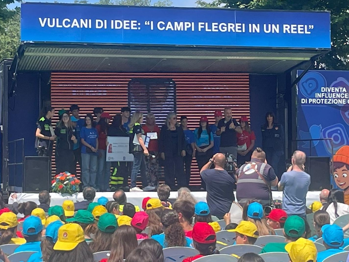 Campi Flegrei, un «reel» per spiegare bradisismo e rischio vulcanico: premiate nove scuole campane