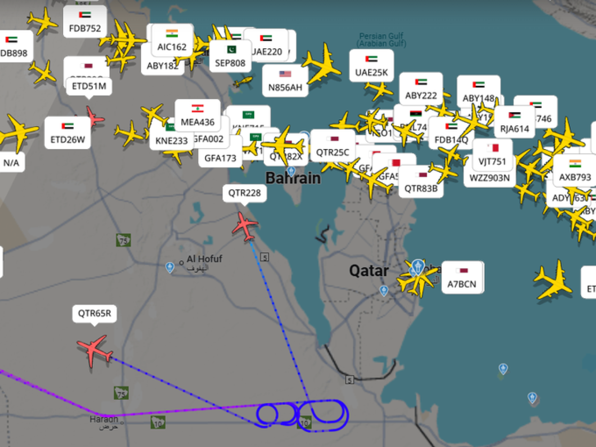 Il Qatar (a sorpresa) chiude lo spazio aereo: jet dirottati e voli cancellati, cosa significa per il traffico Europa Asia Il Qatar (a sorpresa) chiude lo spazio aereo: jet dirottati e voli cancellati, cosa significa per il traffico Europa Asia