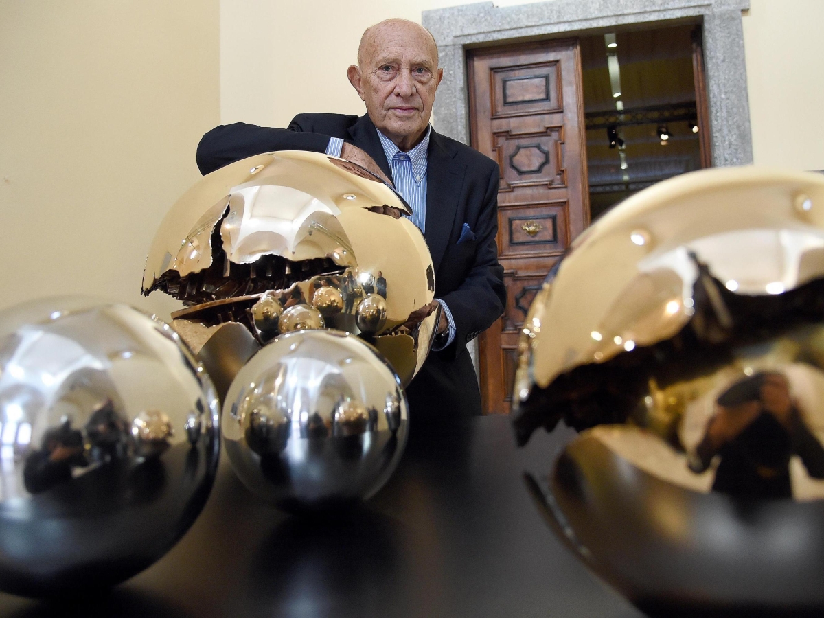 Arnaldo Pomodoro, la sua Milano doveva ospitare la camera ardente in uno spazio istituzionale: Palazzo Marino, Brera o Triennale