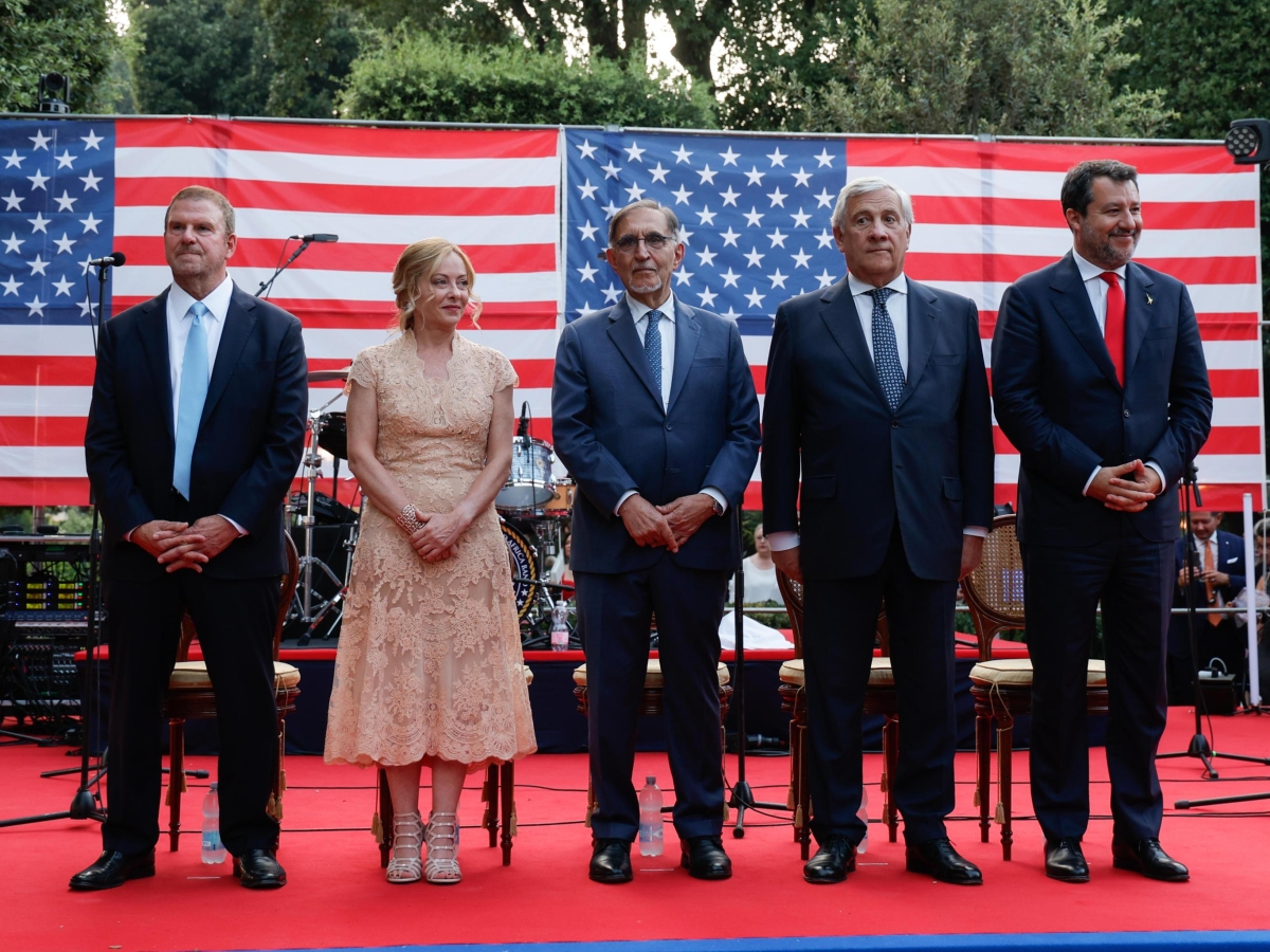 Centrodestra al completo all’ambasciata Usa per il primo ricevimento di Fertitta. E arriva anche Conte