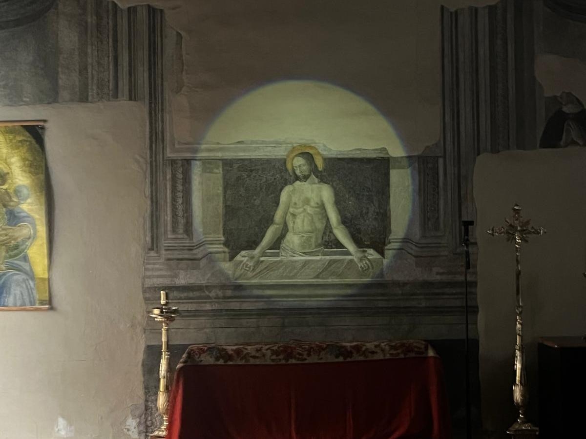 La Pietà nel buco di Santa Maria della Consolazione