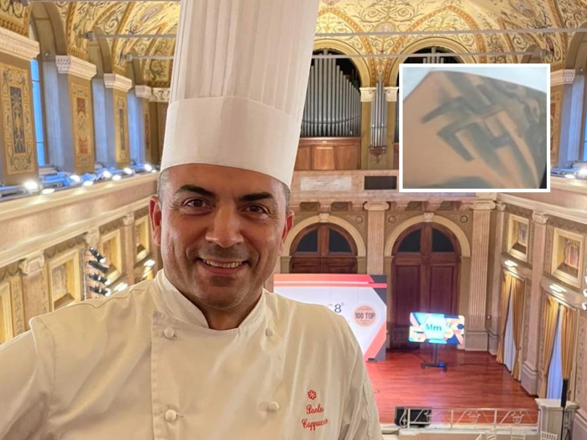 Lo chef Cappuccio: «Fiero della mia svastica. Masterchef? Una rovina, siamo schiavi dei dipendenti»