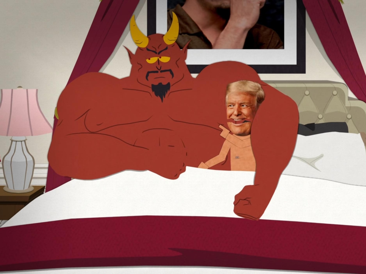 Trump a letto con Satana, la provocazione di South Park che sta facendo discutere l'America