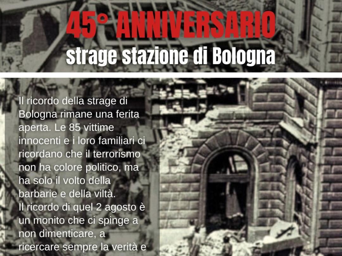 Il manifesto della Cisl Romagna sulla Strage di Bologna: «Il terrorismo non ha colore politico», critiche e polemiche contro il sindacato