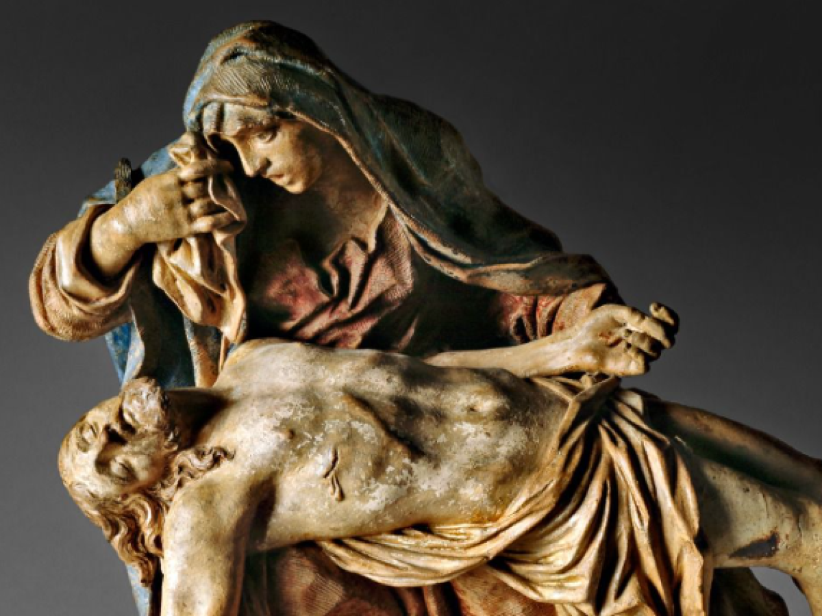 Napoli, a Capodimonte torna la Pietà in terracotta del Gricci