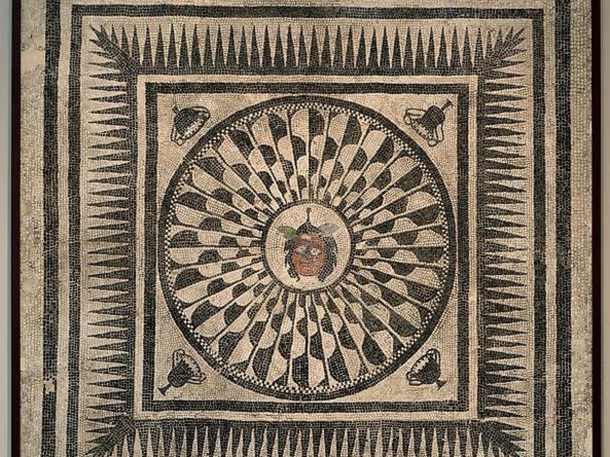 Al Metropolitan di New York il mosaico pompeiano copiato per Lennon