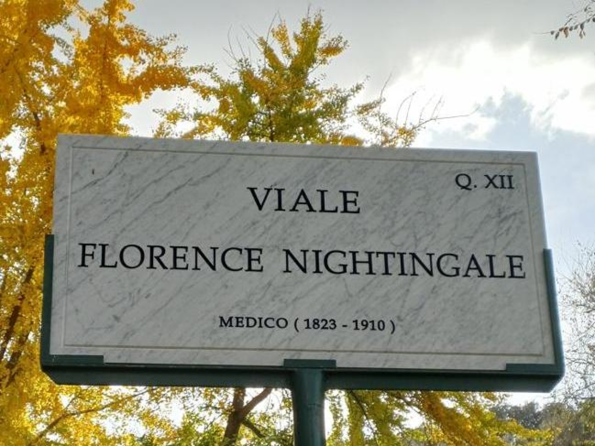 Targa per Florence Nightingale a Villa Pamphili: gli errori non corretti da oltre dieci anni
