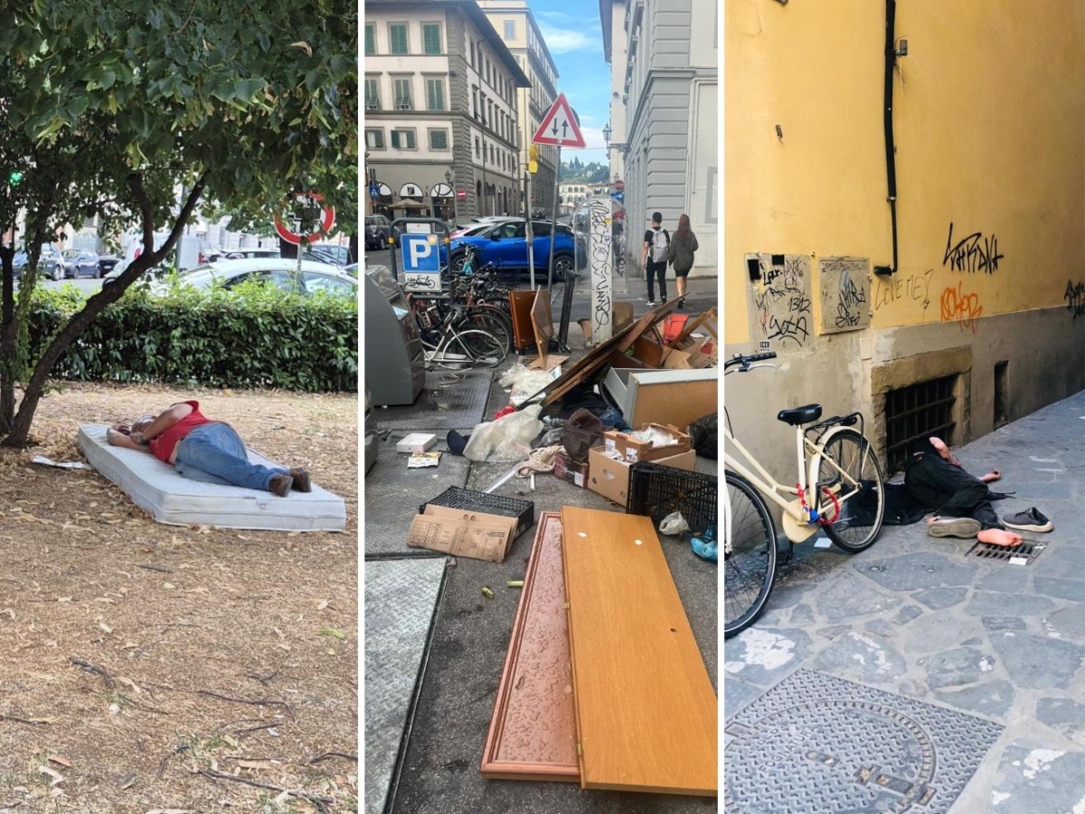 Droga, rifiuti, notti senza regole: cartoline estive da via Palazzuolo