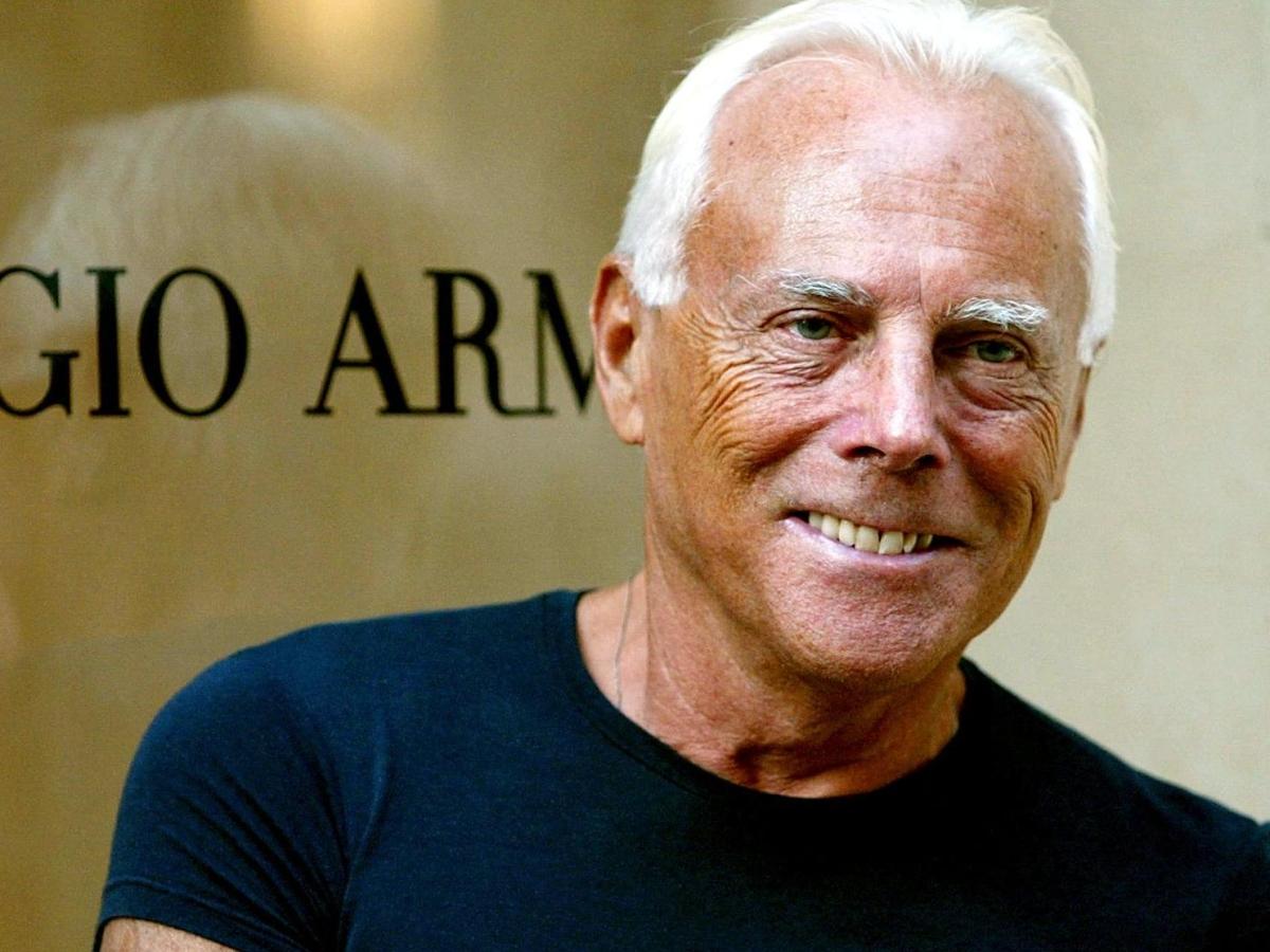 Morto Giorgio Armani, l Morto Giorgio Armani, l