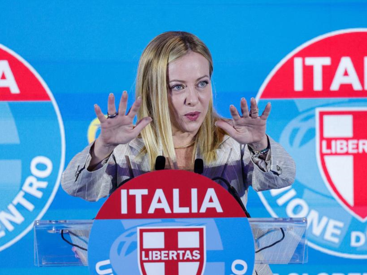 Meloni: «Noi accusati di odio da chi festeggia l