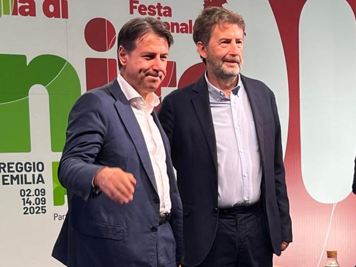 Franceschini-Conte, reunion alla Festa dell'Unità (come «La volpe e il riccio»)