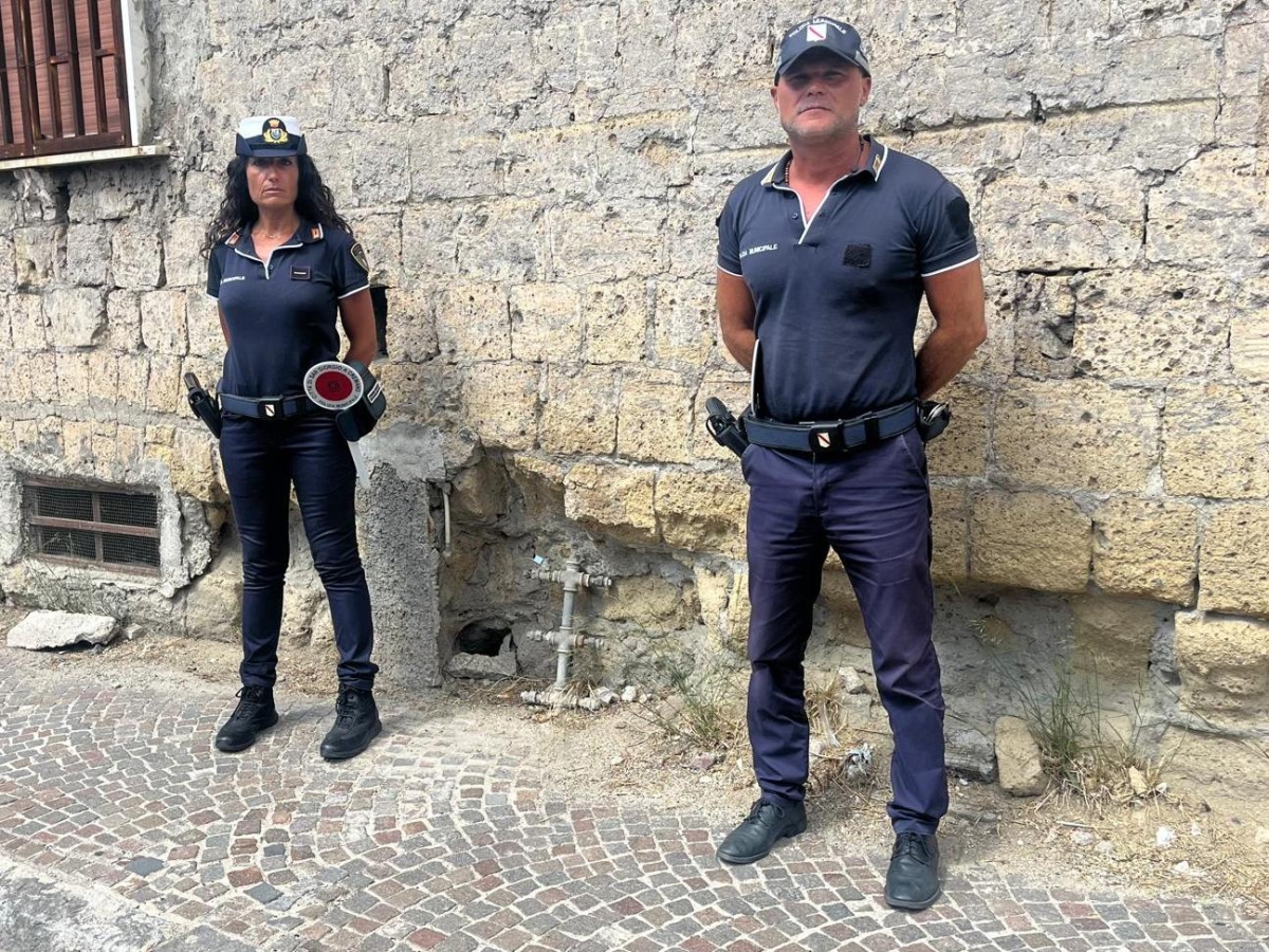 Furti d'acqua a San Giorgio a Cremano scovati dalla Polizia municipale: una denuncia