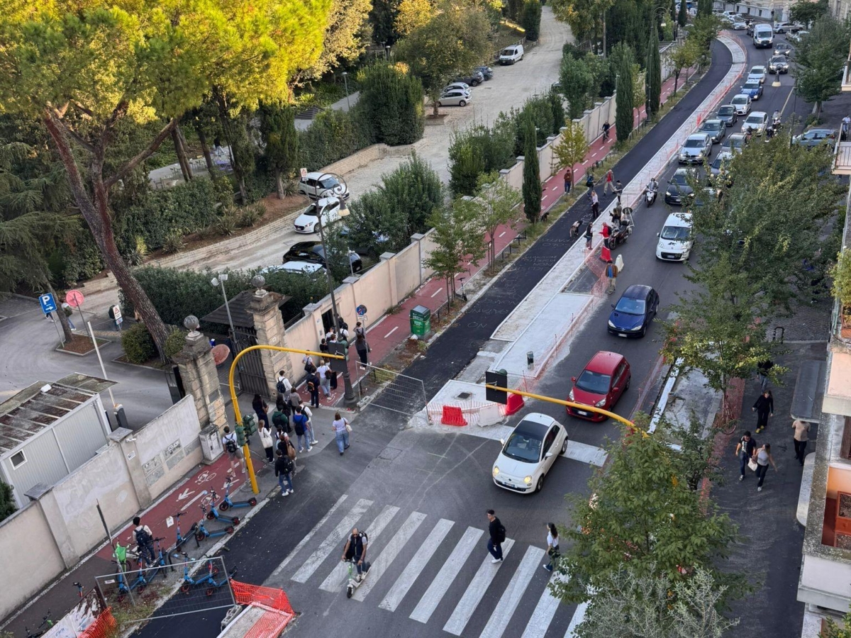 Ciclabile di via Panama, i residenti: «Le modifiche promesse dal Campidoglio sono insoddisfacenti»