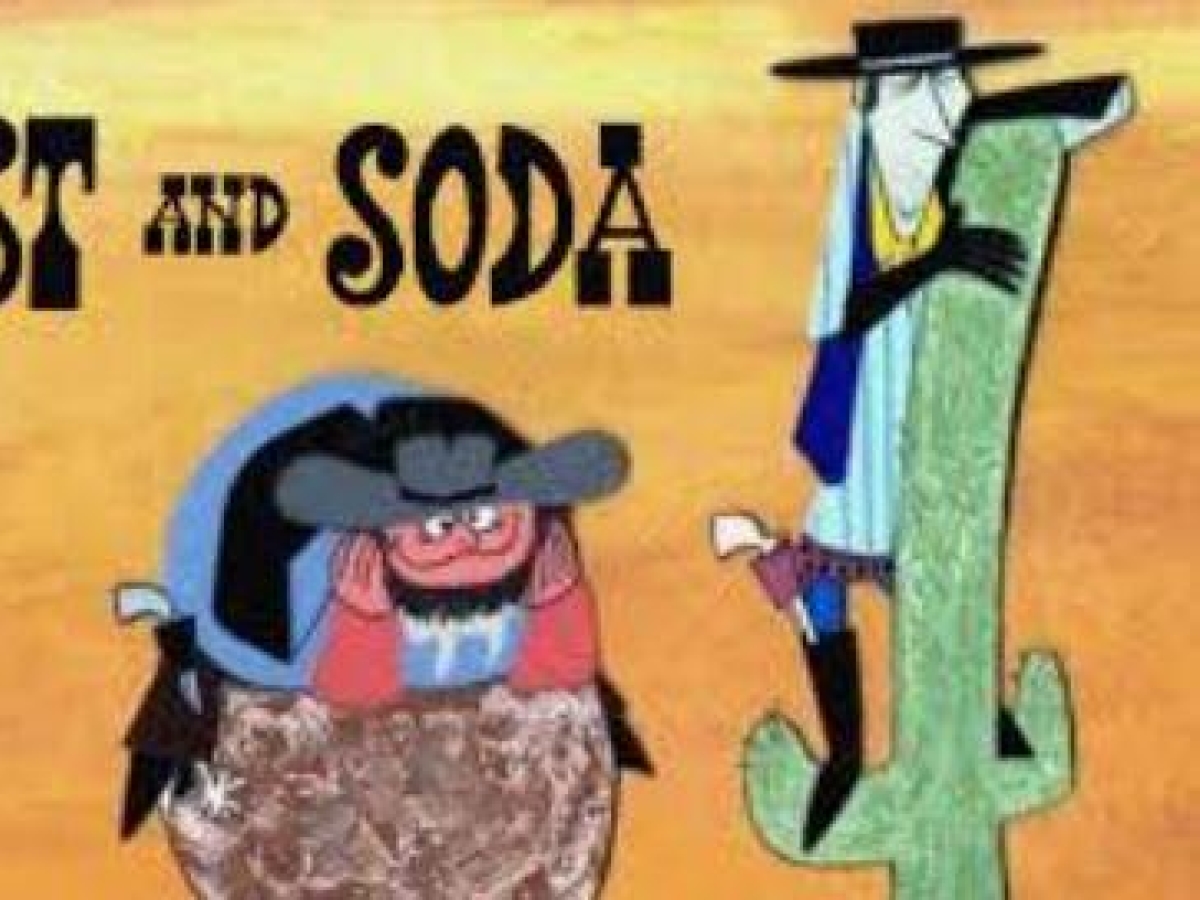 Sessant'anni fa «West and Soda», primo lungometraggio animato di Bruno Bozzetto: parodia, omaggio, citazione e rivisitazione surreale del western classico