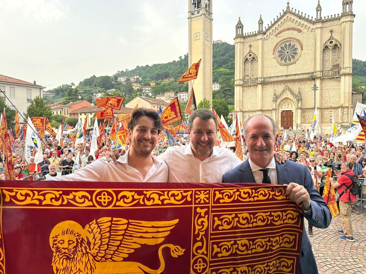 Elezioni regionali in Veneto, la Lega prenota il Gran teatro Geox per il «via» alla campagna: slitta ancora l’ufficialità per Stefani