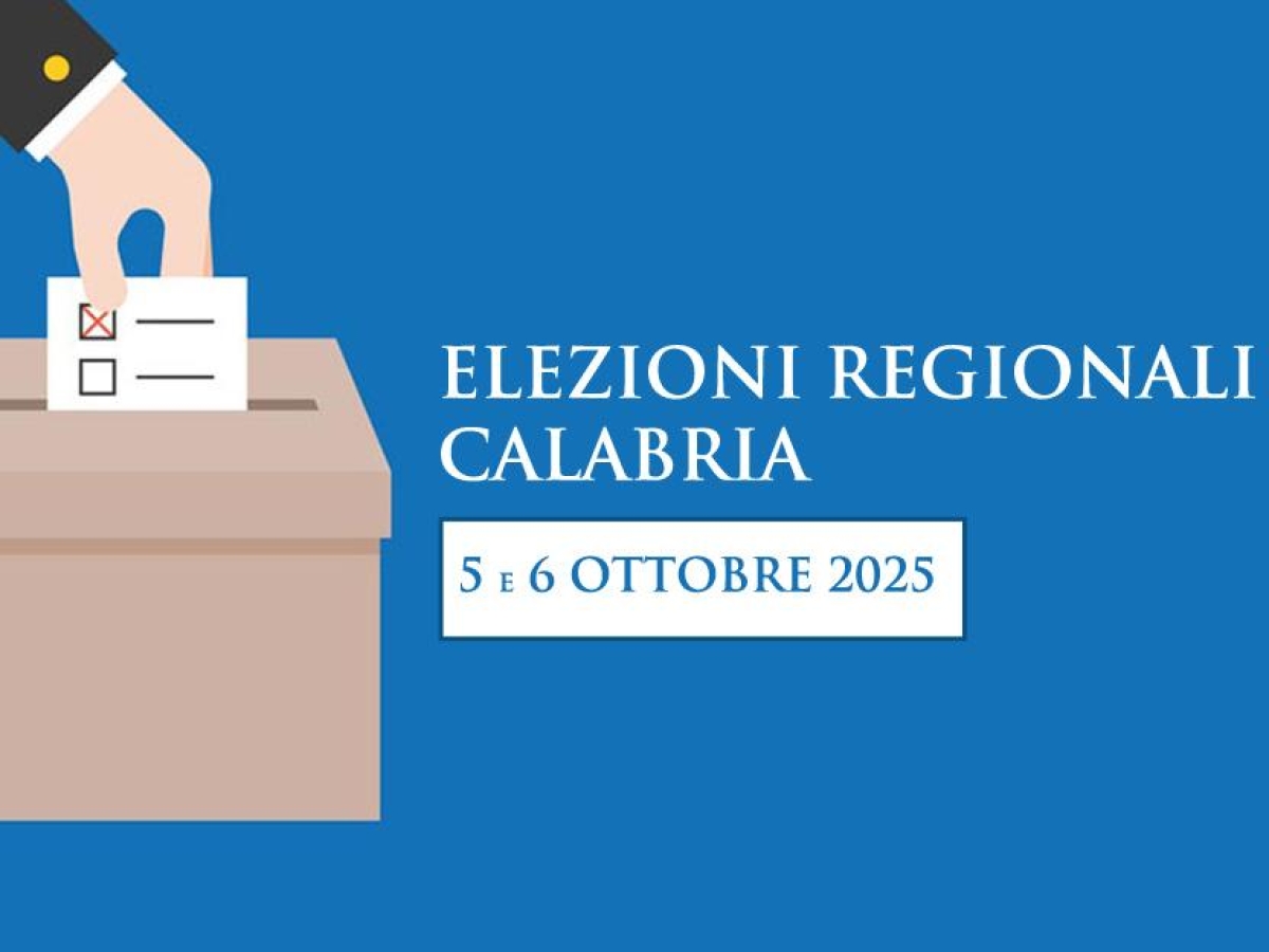 Voto in Calabria, alle 12 affluenza del 5,37%: calo di oltre un punto rispetto al 2021