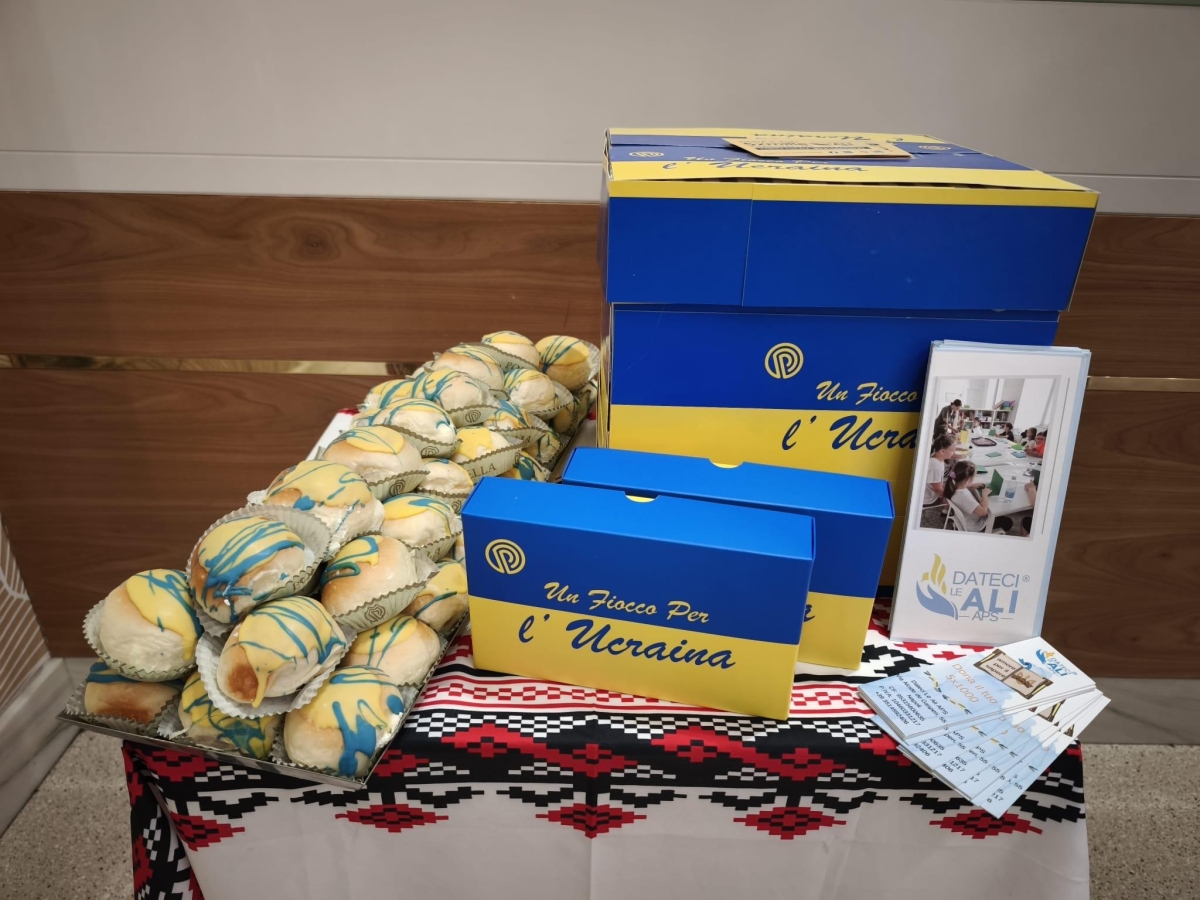 Napoli, i «fiocchi» di Poppella per i piccoli rifugiati ucraini