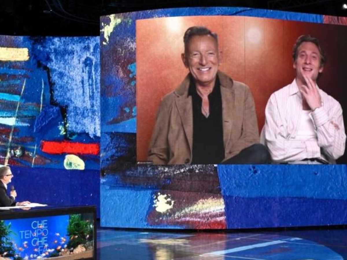 Springsteen da Fazio: «L'America di oggi? Non possiamo diventare un'autocrazia»