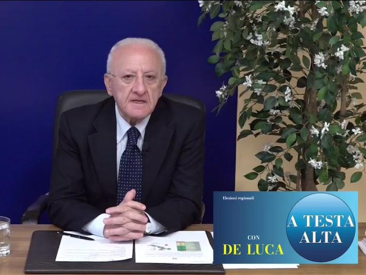 De Luca: «Sul San Carlo scorrettezze istituzionali mai viste»