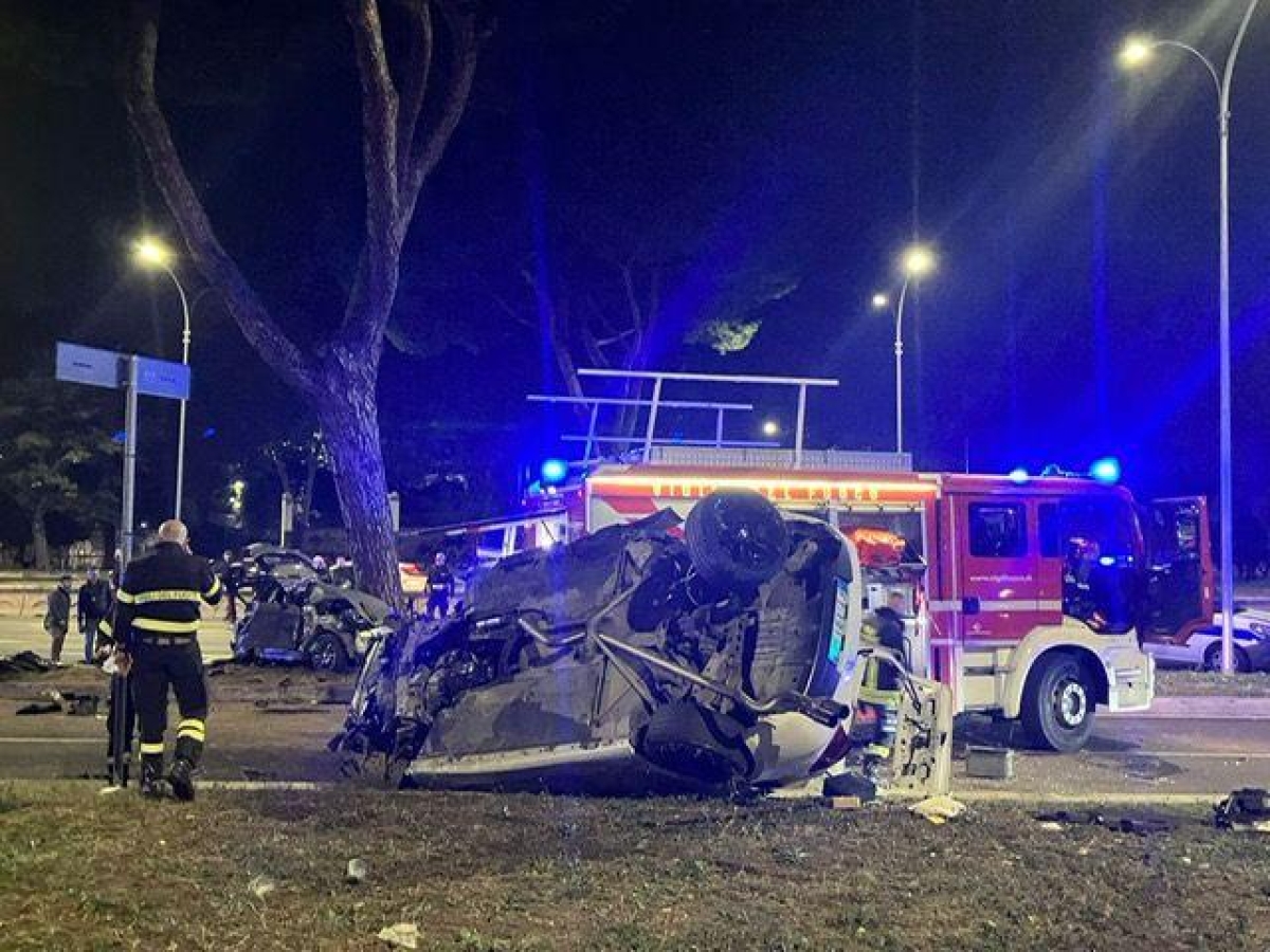 Roma, incidenti stradali in aumento nel 2025: 33mila scontri, 124 vittime