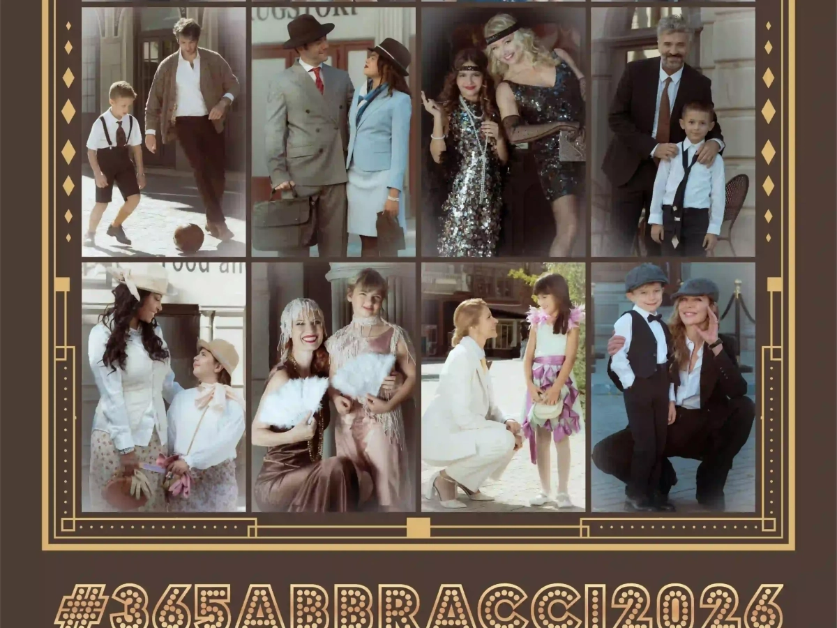 «Calendario #365 abbracci 2026», bimbi che hanno superato il linfoma ritratti con volti noti, da Fagnani a Volpe e Cucinotta