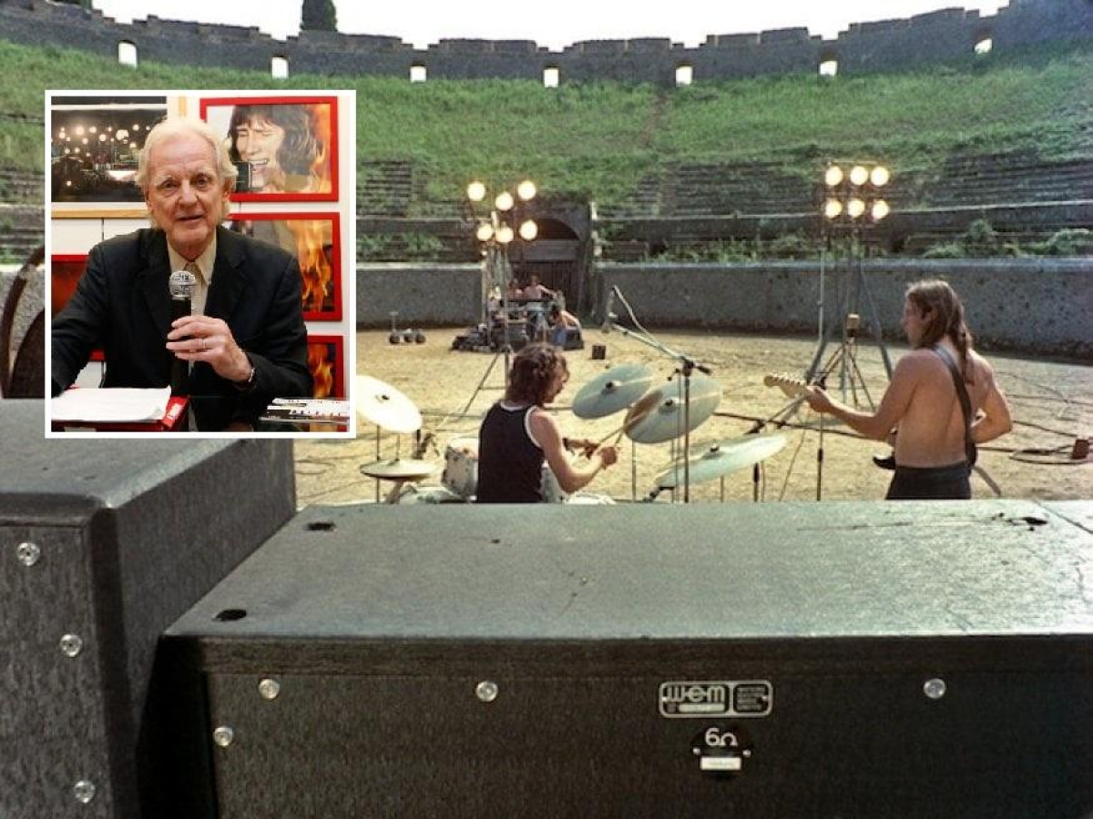 Addio ad Adrian Maben, il regista che portò i Pink Floyd tra le rovine di Pompei